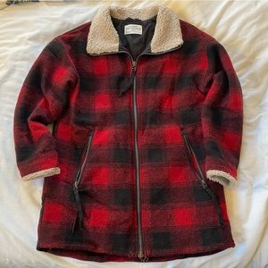 REI Co-Op Plaid Wool Jacket